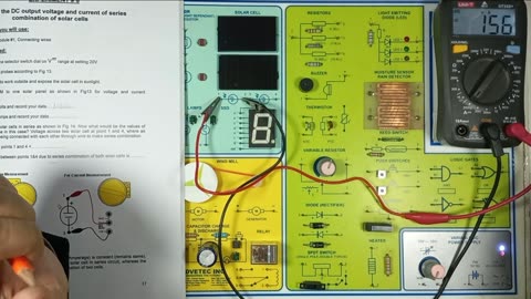 Solar cells combined in series | Solar cell Voltage and current in series | Solar cell Voltage and current