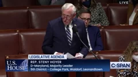 U.S. House Majority Leader Steny Hoyer : "We are at war."