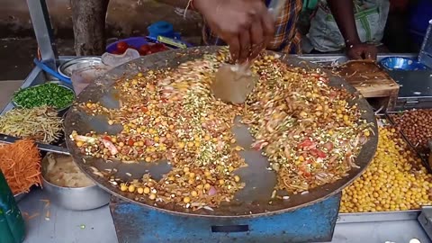 Chana Chaat - ODISHA STREET FOOD - BRAHMAPUR FOOD VLOG