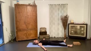 Floor Yoga for Upper Back Neck & Shoulders