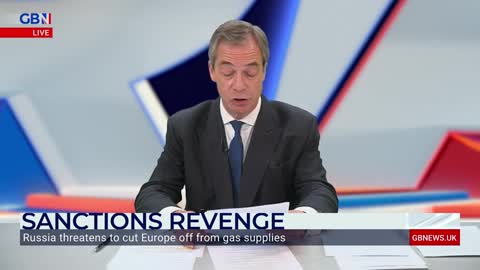 Nigel Farage: It is completely and utterly mad that we are still buying Russian gas