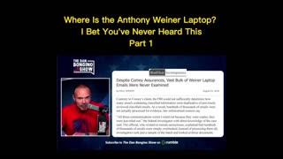 ⚫️Anthony Weiner Laptop Revisited🔥