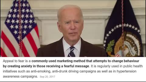 How Biden tries to manipulate our minds