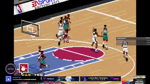 NBA Live 97 - November 28, 2023 Gameplay
