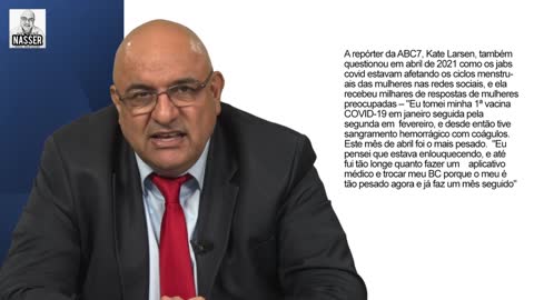 Dr. Augusto Nasser - Pfizer confirma EFEITO SHEDDING