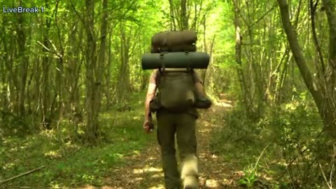 Building_a_survival_shelter_in_a_forest_camp#viral_video#camping