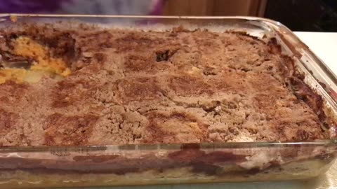 Pumpkin dump cake part 2