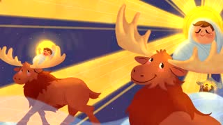 Murray Moose and the Glowing Baby