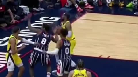 Pacers announcer couldn’t believe the airball layup 😂