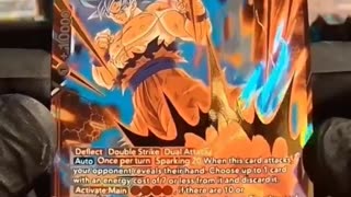Son Goku Ultra Mastery Super Rare DragonBall Super Realm of the Gods
