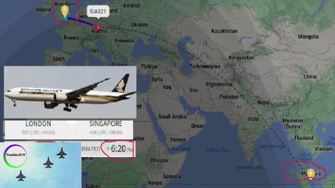 FLASH TODAY: Singapore Airlines plane: One dead and injured Passengers after 'severe turbulence'