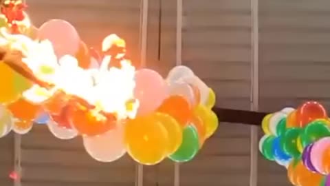 Too many balloon burst
