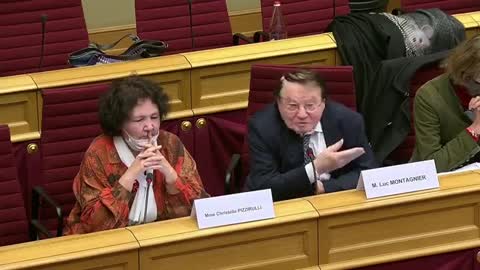 Intervention du Pr Luc Montagnier au Parlement du Luxembourg