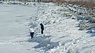 Frozen Lake Erie 2/1/22