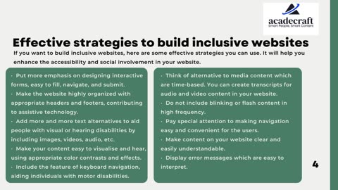 Building Inclusive Websites: Strategies for Accessibility