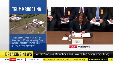 Secret service chief calls Trump shooting 'most significant failure in decades'