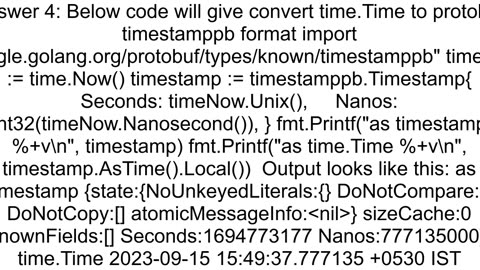 Golang How to Convert timeTime to a Protobuf Timestamp