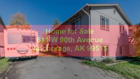 Alaska Real Estate King Home for Sale 611 W 90th Avenue Anchorage AK 99515
