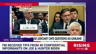 DOZENS Of Confidential Informants DishedOn Joe, Hunter Biden Criminal Activities: Grassley