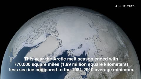 Arctic Sea Ice Hits Annual Minimum, Antarctic Sets New Record