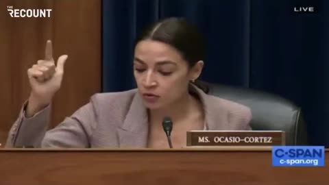 AOC admits voter fraud.