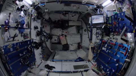 Space Station Fisheye Fly-Through: A Captivating Journey Through the Cosmos