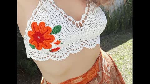 Crop top Crochet || top Crochet || Crochet 2022