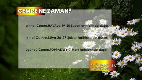 Cemre ne zaman?