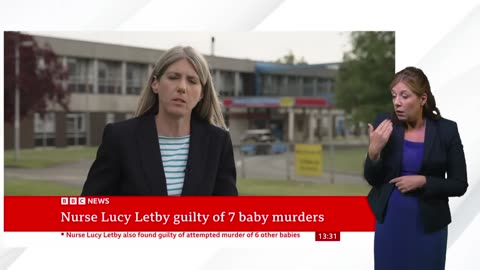 UK nurse Lucy Letby found guilty of murdering seven babies