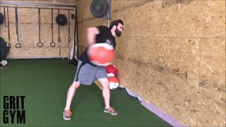 MB Lateral Hip Toss