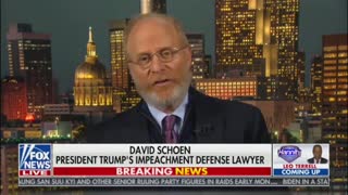 Trump Lawyer David Schoen calls impeachment effort ‘completely unconstitutional’