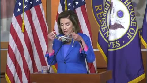 Pelosi been hitting sauce again.