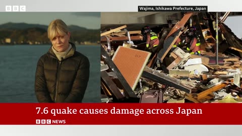 Japan earthquake: Race to find survivors as rescue window closes - BBC News