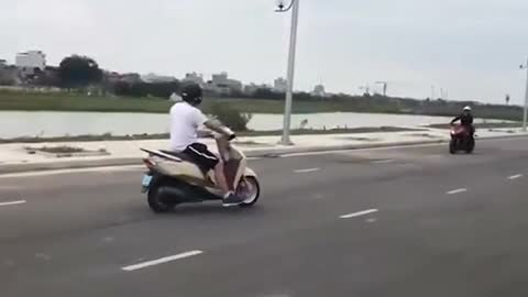 In Vietnam we have an army of elite drivers called Ninja Lead