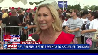Rep. Greene: Left has agenda to 'sexualize' children