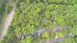 Lakeport Camping Drone Footage