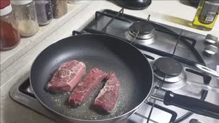 Steak making