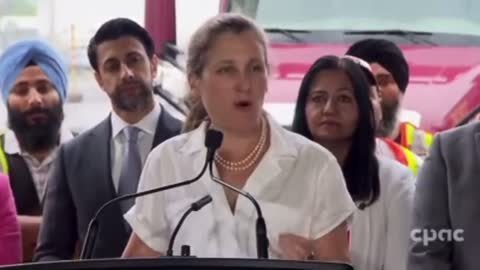 Freeland says high fuel prices are a “reminder of why climate action is so important”