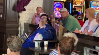 Elvis still active in Las Vegas.