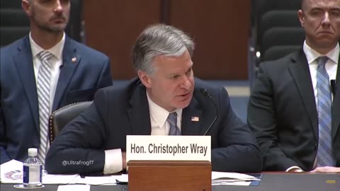 🚨Marsha Blackburn confronts FBI Director Wray about Jeffrey Epstein's flight logs