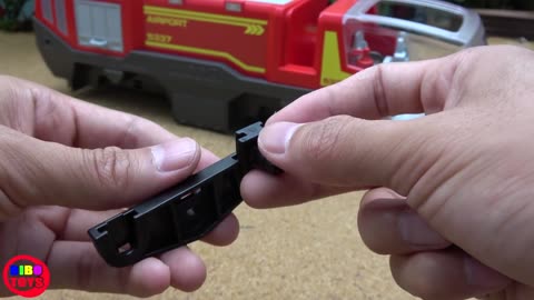 Fire Truck Assembly Toys Video for Children - Fire Engine with Lights and Sound Building Set