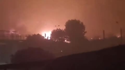 Texas Wildfire Footage