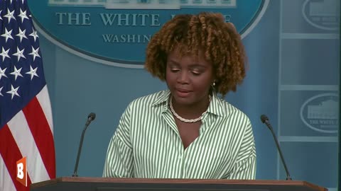 White House Press Secretary Karine Jean-Pierre briefing reporters & taking questions...