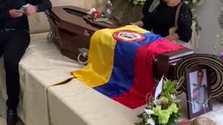El cuerpo del acordeonero Ramiro Colmenares ya descansa en Bucaramanga