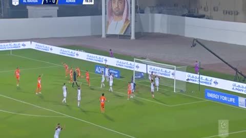 Al Wahda 1-0 win over Ajman in the UAE Pro League