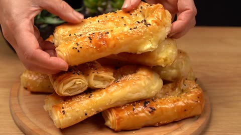 Delicious Cheese Rolls - Simple and Quick