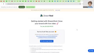 Getting started with StreamYard: Grow your brand with live video 🚀