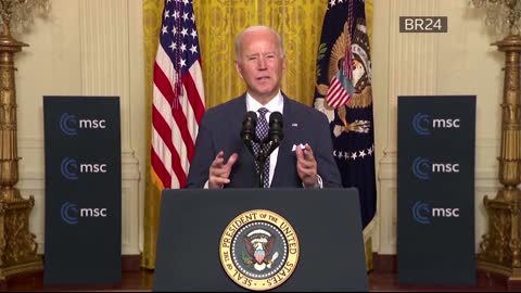 'Democracy will and must prevail' -Biden
