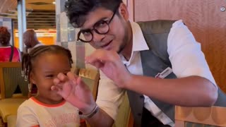 Sweet Little Girl Has Priceless Reaction To Magic Trick