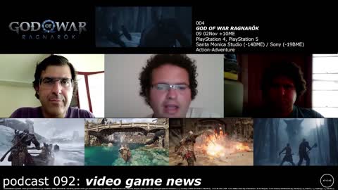 podcast 092: video game news